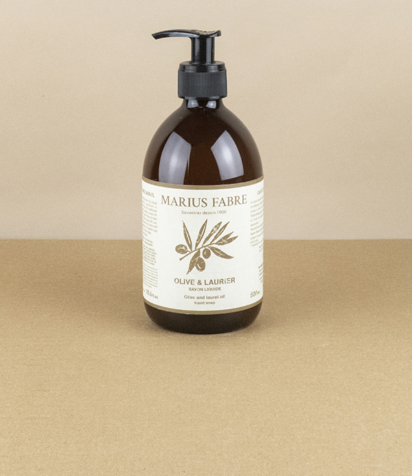 Savon d'Alep liquid soap, olive and laurel, 500ml