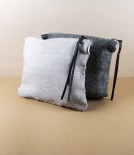 Lithuanian Linen Zippered Pouch, Natural
