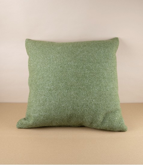 Finnish Wool 'Arvo' Cushion Cover, Olive