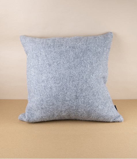 Finnish Wool 'Arvo' Cushion Cover, Melange Grey