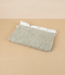 Finnish Lightweight Linen Foulard, Olive