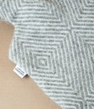 Finnish Wool Covered Hot Water Bottle, Grey / White