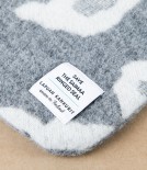 Finnish Wool 'Saimaannorppa' Hot Water Bottle, White Grey