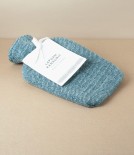 Finnish Wool Covered Hot Water Bottle, Green