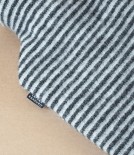 Finnish Wool Covered Hot Water Bottle, Black/Grey