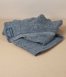 Finnish Linen & Tencel Hand Towel, Black