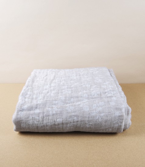 Finnish Jacquard Woven Pièce de Lin, Natural 