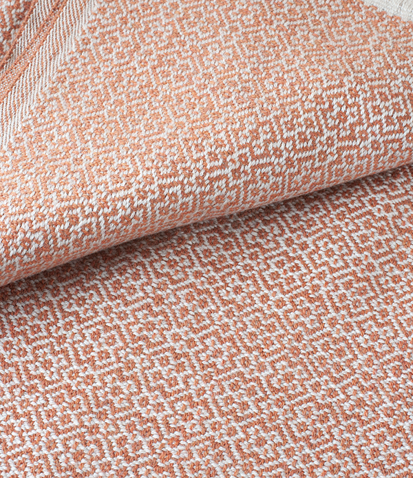 Finnish Merino Wool Blanket, Cinnamon