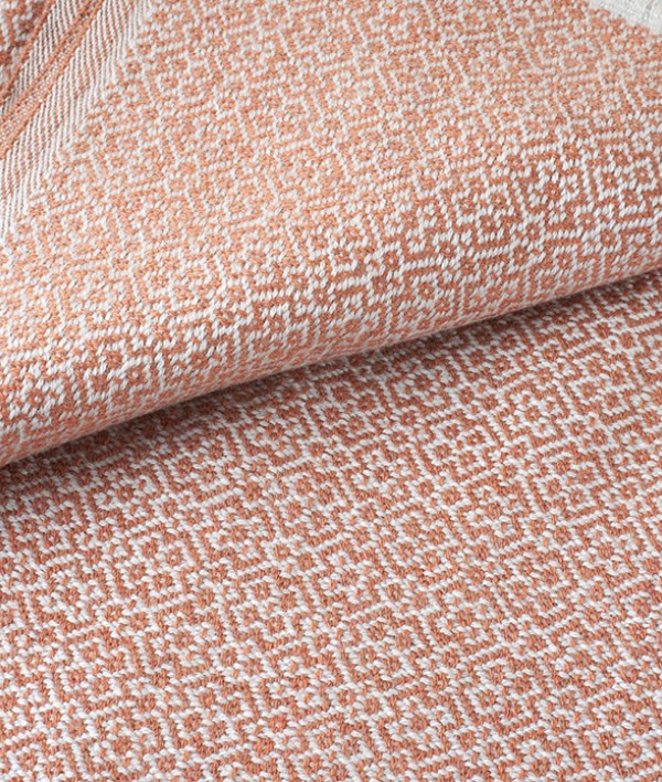 Finnish Merino Wool Blanket, Cinnamon