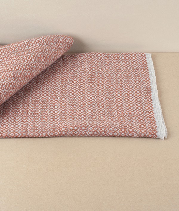 Finnish Merino Wool Scarf, Cinnamon