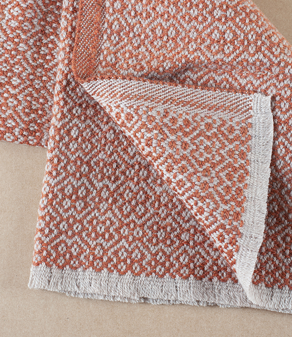 Finnish Merino Wool Scarf, Cinnamon