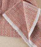 Finnish Merino Wool Scarf, Cinnamon