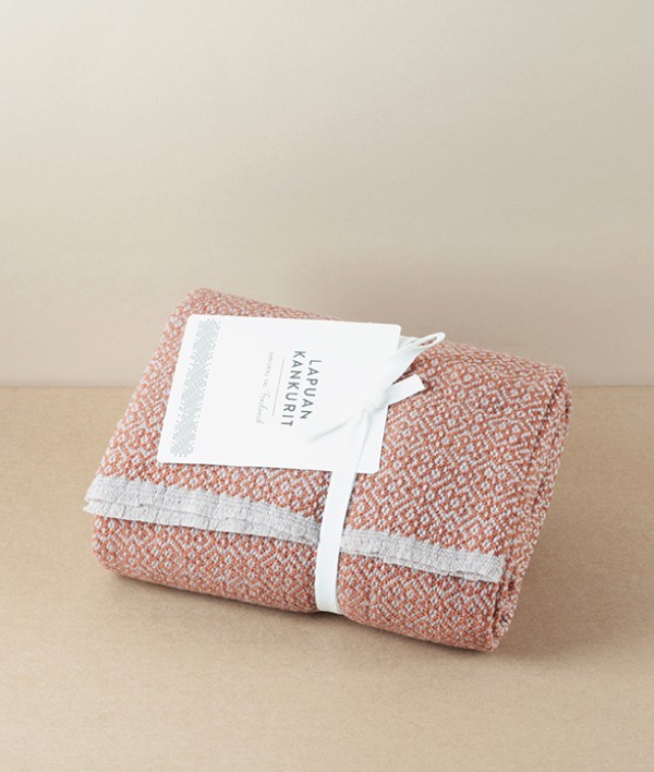 Finnish Merino Wool Scarf, Cinnamon