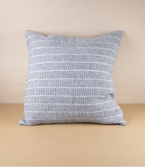 Finnish Wool 'Raitti' Cushion Cover, Grey