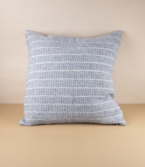 Finnish Wool 'Raitti' Cushion Cover, Grey