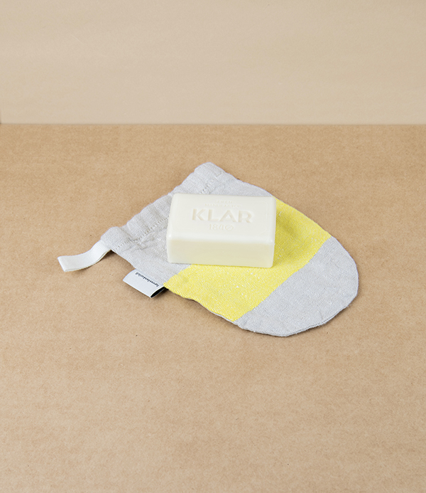 Finnish Washed Linen Small Pouch Bag, Assorted Fabrics