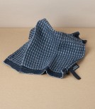 Finnish Linen & Tencel Dishcloth, Black & Grey