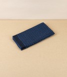 Finnish Linen & Tencel Dishcloth, Blueberry & Black