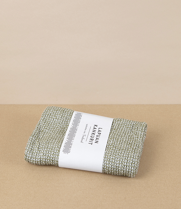 Finnish Linen & Tencel Hand Towel, Olive