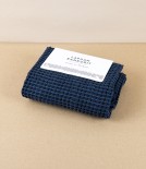 Finnish Linen & Tencel Kitchen Towel, Blueberry & Black