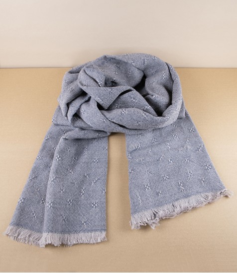 Finnish Merino Wool Lightweight 'Tuula' Scarf, Grey