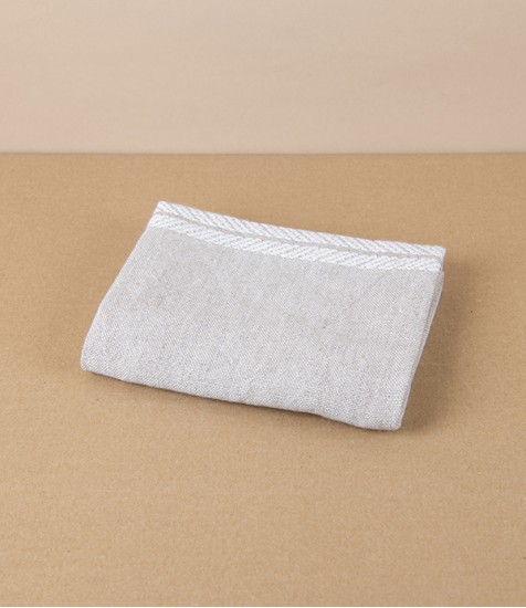 Finnish Washed Linen ‘Venla’ Kitchen Towel, Natural