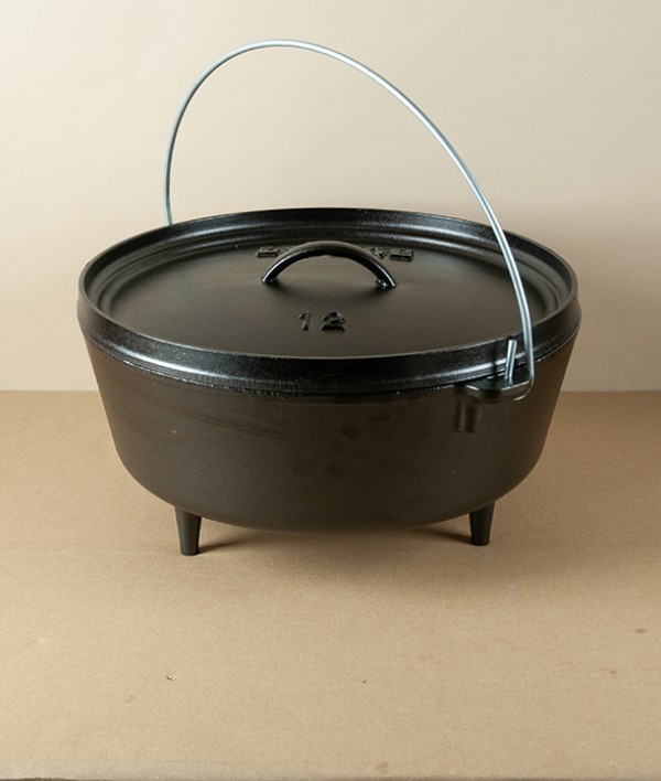 Lodge Cast Iron Dutch Oven, Six Quart