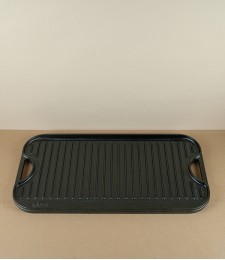 Lodge Cast Iron Rectangular Reversible Griddle, 20"