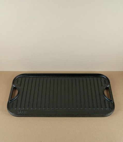 Lodge Cast Iron Rectangular Reversible Griddle, 20"