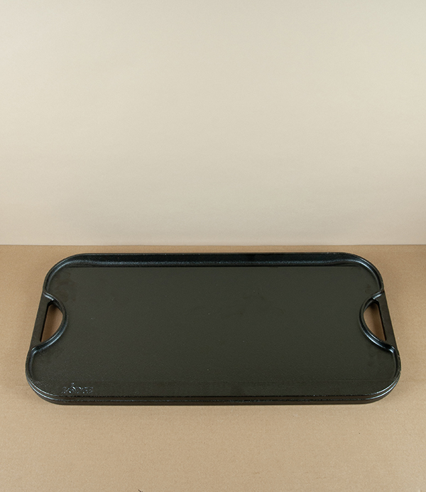 Lodge Cast Iron Rectangular Reversible Griddle, 20"