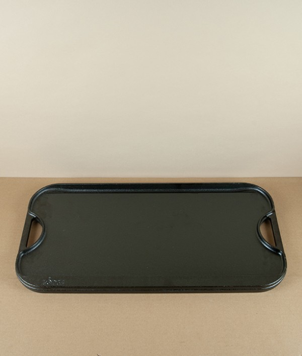 Lodge Cast Iron Rectangular Reversible Griddle, 20"