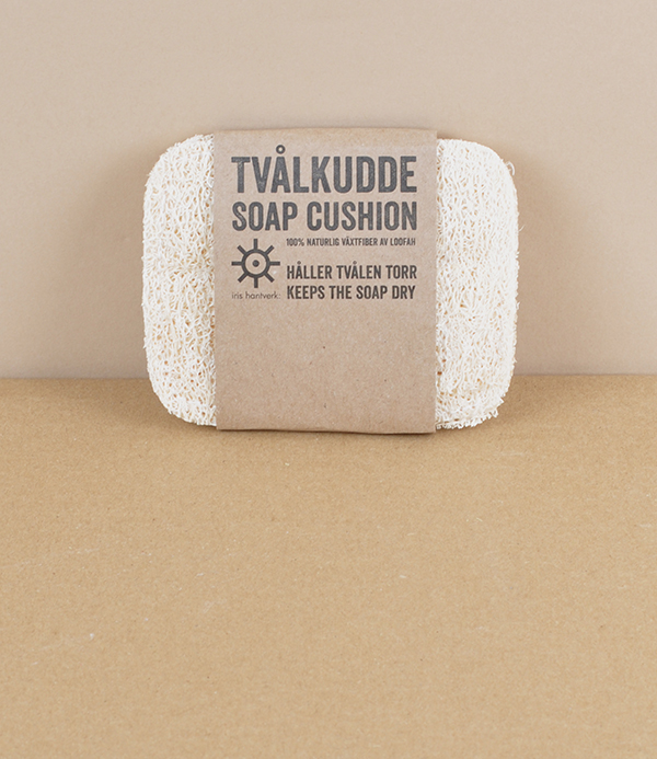 Sustainable soap cushion, loofah