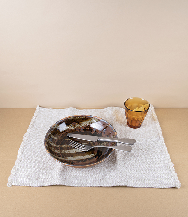 Finnish Washed Linen ‘Lounas’ Placemat, Natural