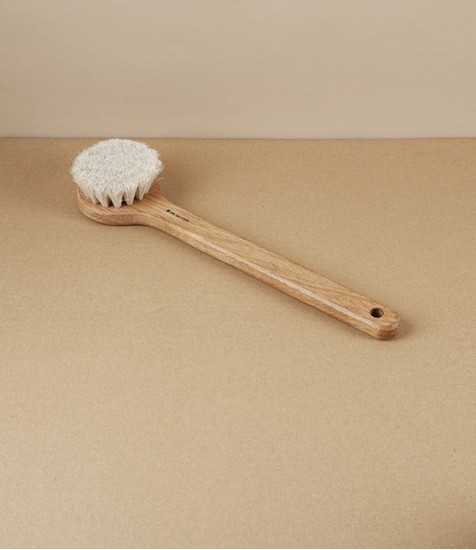 Lovisa Bathing Brush, Oiled Oak & Horsehair