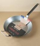 Lyonnaise Heavy Steel Frying Pan, 32cm