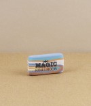 Magic eraser, natural latex rubber and pumice