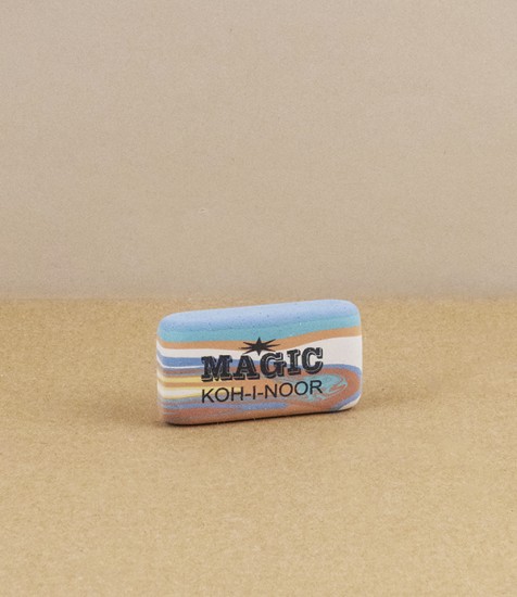 Magic eraser, natural latex rubber and pumice