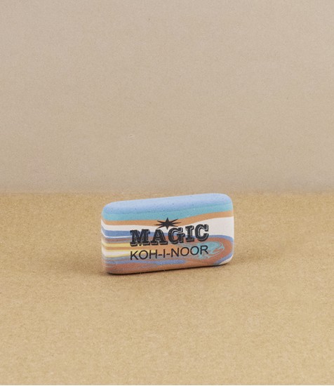 Magic eraser, natural latex rubber and pumice
