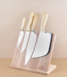Pallarès magnetic knife block, oiled beech