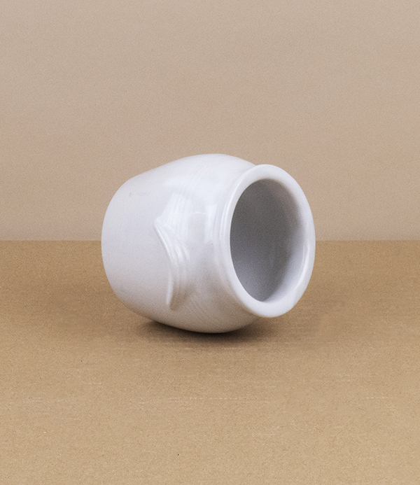 Poterie Digoin Main a Sel, Blanc