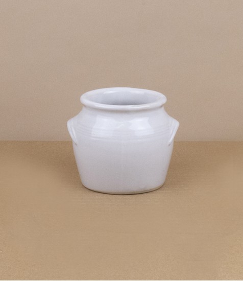 Poterie Digoin Main a Sel, Blanc