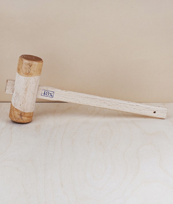 Japanese maple mallet, 48 mm