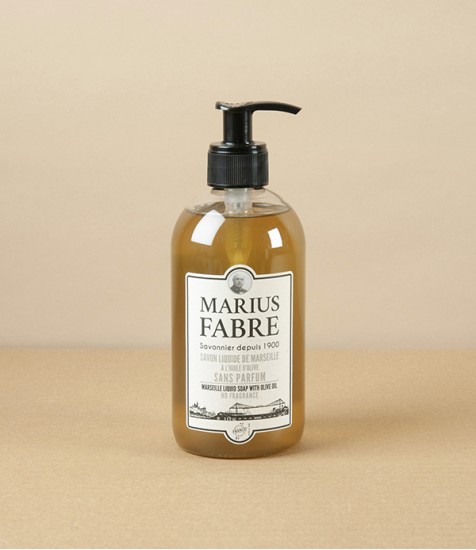 Marseille Olive Oil Liquid Soap, Unscented, 400ml