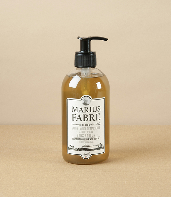 Marseille Olive Oil Liquid Soap, Unscented, 400ml
