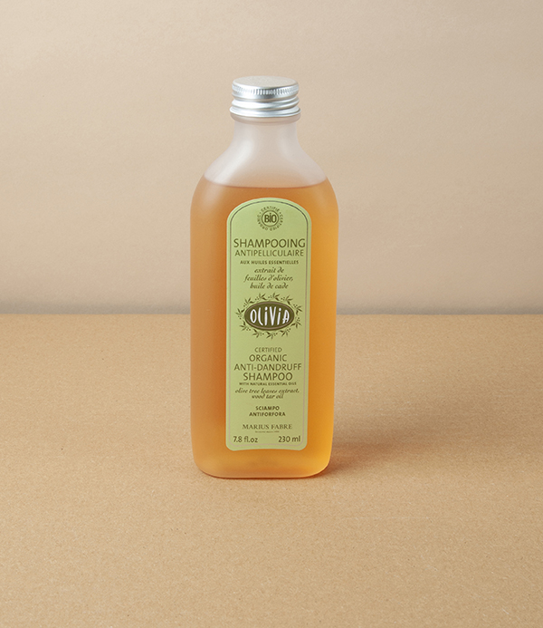 Marseille organic anti-dandruff olive oil shampoo 