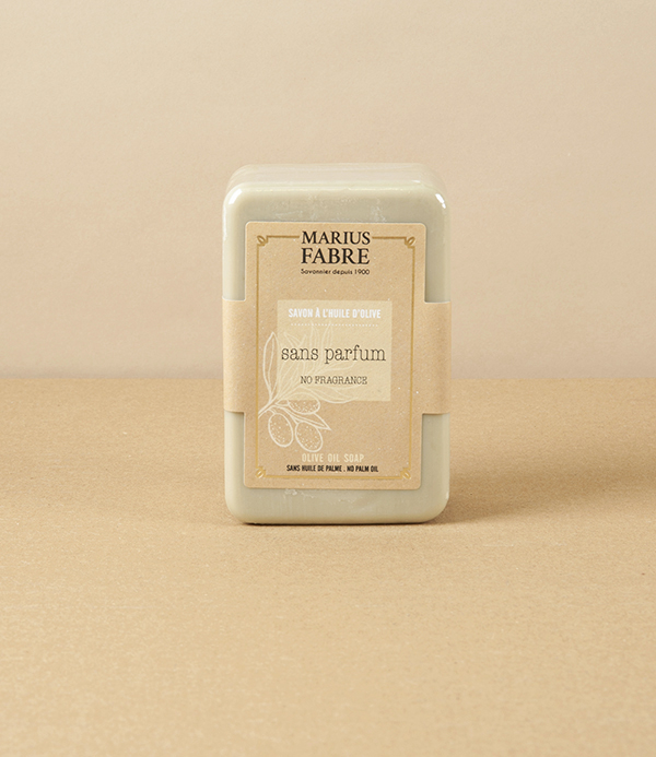 Marius Fabre Olive Oil Soap, Fragrance Free, 250g