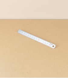 Japanese Stainless Steel Rule, 15cm