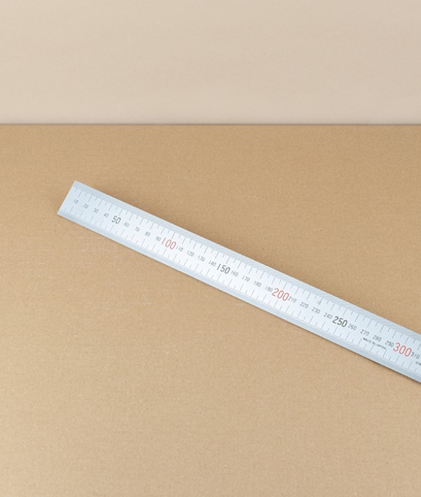 Japanese Stainless Steel Rule, 60cm