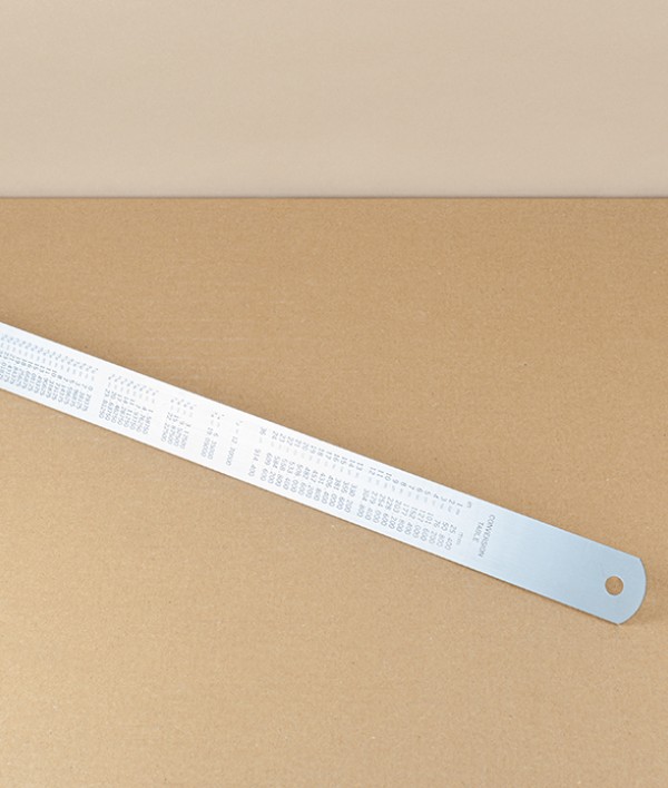 Japanese Stainless Steel Rule, 60cm