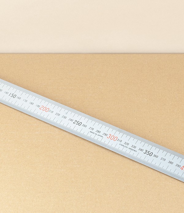 Japanese Stainless Steel Rule, 60cm
